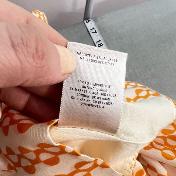 Vanessa Virginia Anthropologie strapless chain sweetheart summer dress size 2 - Picture 11 of 12